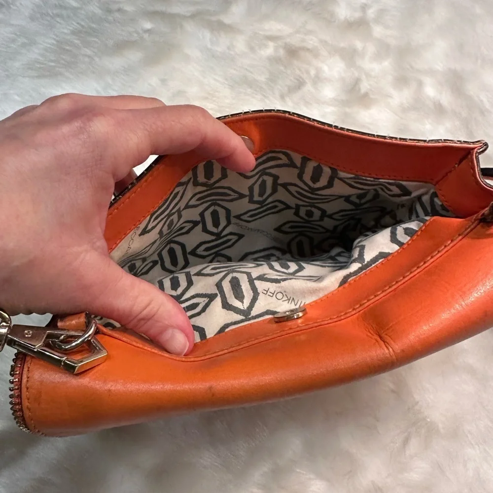 Rebecca Minkoff, Marlow, orange Crossbody bag - Picture 10 of 12